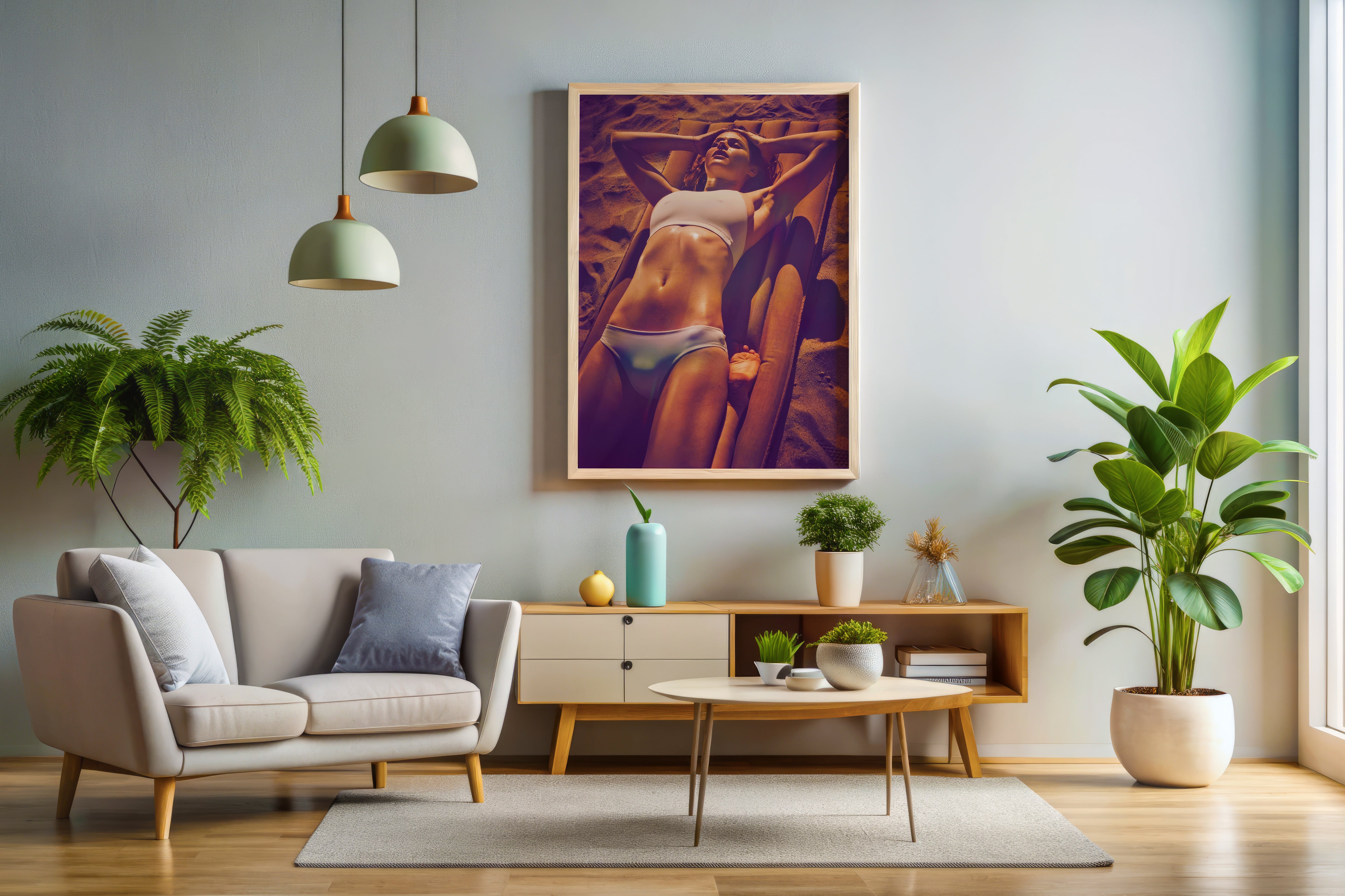 Alexandra Daddario Sexy Poster or Canvas Wall Art print hot